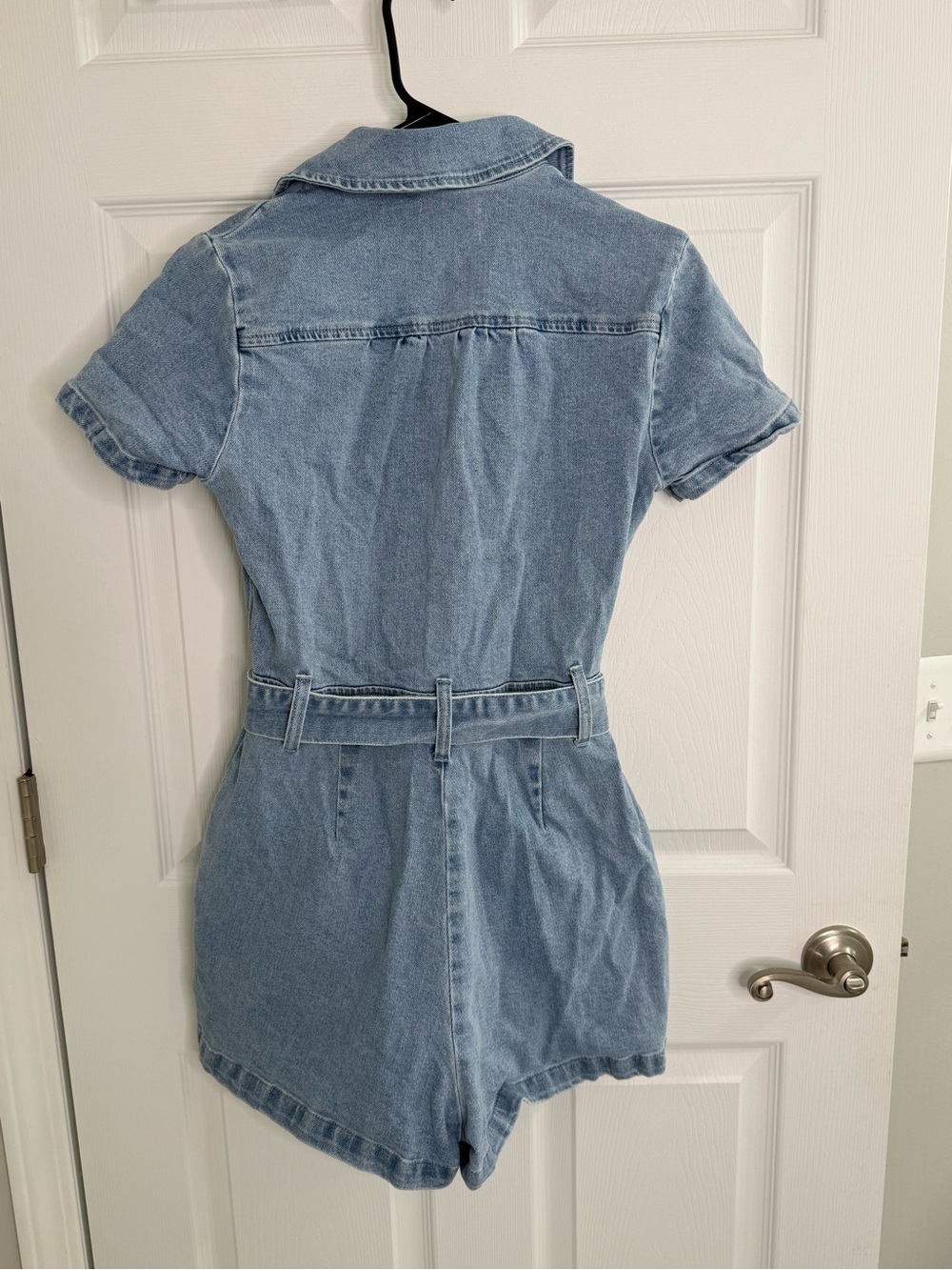 Show Me Your Mumu Outlaw Romper Light Tide Size Small denim western revolve - Picture 11 of 11